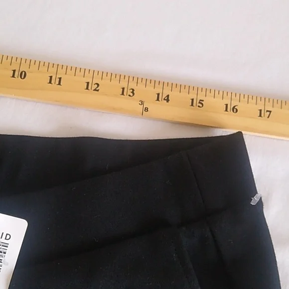 Torrid Womens Pants Taper Ponte Black size 0 12 Large Pull On Office Party - Picture 9 of 14